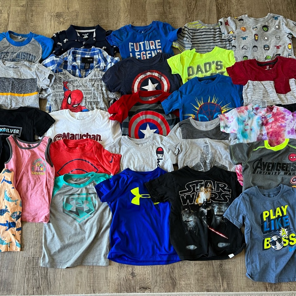 Boys 4t short sleeve shirts